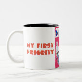 Tasse 2 Couleurs Musique (Gauche)