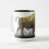 Tasse 2 Couleurs Musique (Devant gauche)