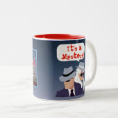 Tasse 2 Couleurs Musique (Devant droit)