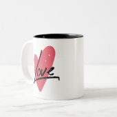 Tasse 2 Couleurs Musique (Devant gauche)