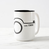 Tasse 2 Couleurs  Musique (Devant droit)