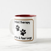 Tasse 2 Couleurs Musique (Devant gauche)