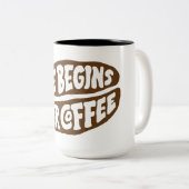 Tasse 2 Couleurs Musique (Devant droit)