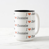 Tasse 2 Couleurs Musique (Devant droit)