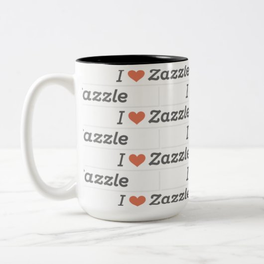 Tasse 2 Couleurs Musique (Gauche)