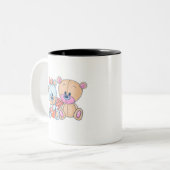 Tasse 2 Couleurs Musique (Devant gauche)