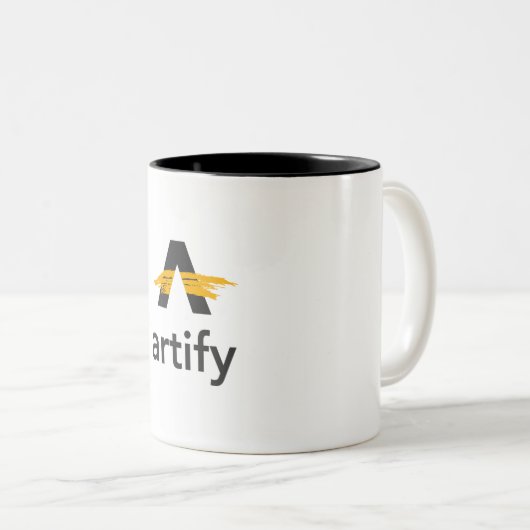 Tasse 2 Couleurs Musique (Devant droit)