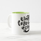 Tasse 2 Couleurs Musique (Devant gauche)