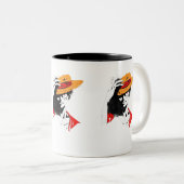 Tasse 2 Couleurs Musique (Devant droit)