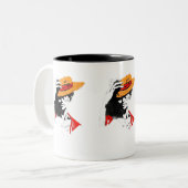 Tasse 2 Couleurs Musique (Devant gauche)