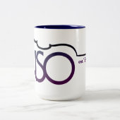 Tasse 2 Couleurs Musique (Centre)