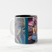 Tasse 2 Couleurs Musique (Devant gauche)