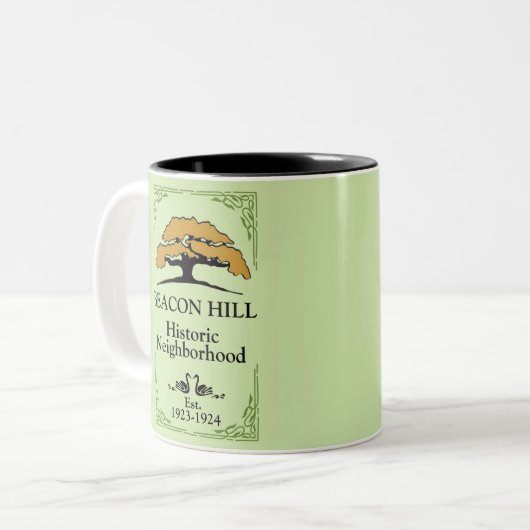 Tasse 2 Couleurs Musique (Devant gauche)