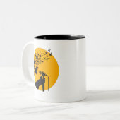 Tasse 2 Couleurs Musique (Devant gauche)