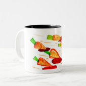 Tasse 2 Couleurs Musique (Devant gauche)