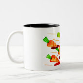 Tasse 2 Couleurs Musique (Gauche)