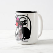 Tasse 2 Couleurs Musique (Devant droit)