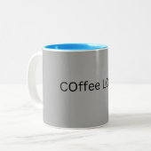 Tasse 2 Couleurs Musique (Devant gauche)