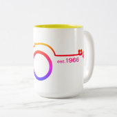 Tasse 2 Couleurs  Musique (Devant droit)