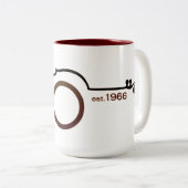 Tasse 2 Couleurs  Musique (Devant droit)