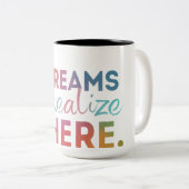 Tasse 2 Couleurs Musique (Devant droit)