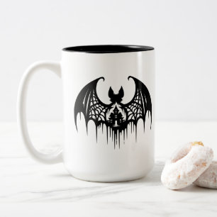 Tasse 2 Couleurs Musique à café Halloween