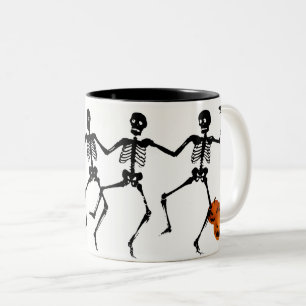 Tasse 2 Couleurs Musique à café Halloween