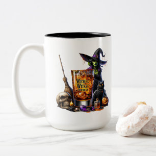 Tasse 2 Couleurs Musique à café Halloween