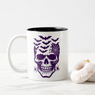 Tasse 2 Couleurs Musique à café Halloween