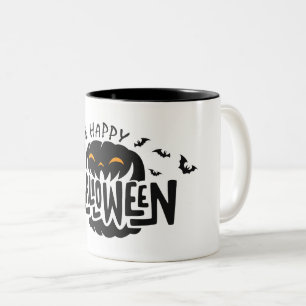 Tasse 2 Couleurs Musique à café Halloween