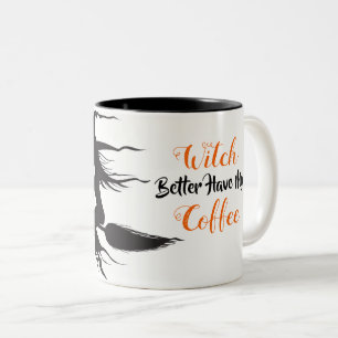 Tasse 2 Couleurs Musique à café Halloween