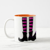Tasse 2 Couleurs Musique à café Halloween (Gauche)