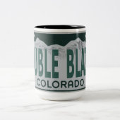 Tasse 2 Couleurs Musique à deux lames (Centre)