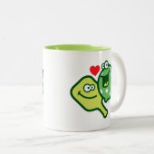 Tasse 2 Couleurs Musique à deux tons (Devant droit)