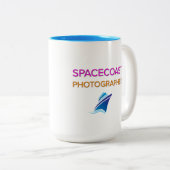 Tasse 2 Couleurs Musique à deux tons (Devant droit)