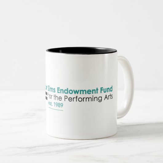 Tasse 2 Couleurs Musique à deux tons (Devant droit)