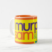 Tasse 2 Couleurs Musique à deux tons MSJ (Devant gauche)