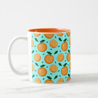 Tasse 2 Couleurs Musique à fruits orange