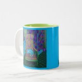 Tasse 2 Couleurs Musique à rouleaux (Devant gauche)