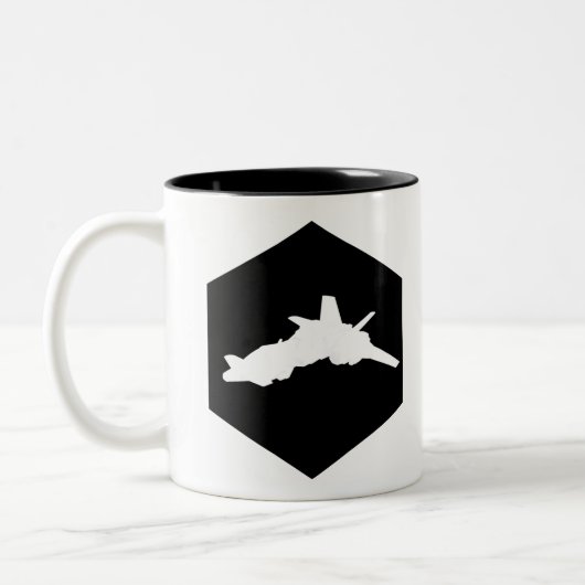 Tasse 2 Couleurs Musique aérospatiale (Gauche)