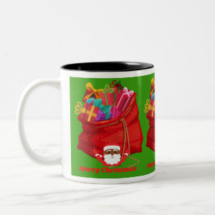 Tasse 2 Couleurs Musique africaine de Noël