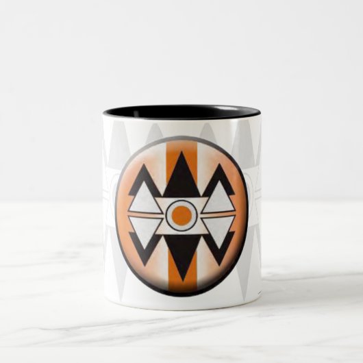 Tasse 2 Couleurs Musique amérindienne (Centre)