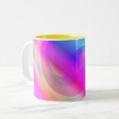 Tasse 2 Couleurs Musique arc-en-ciel (Devant gauche)