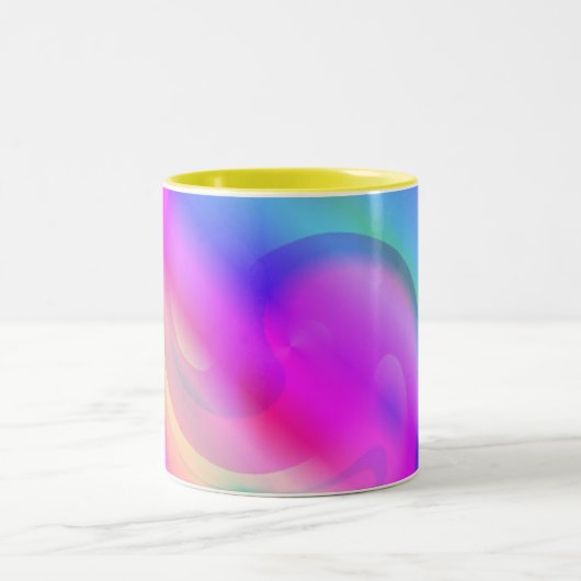 Tasse 2 Couleurs Musique arc-en-ciel (Centre)