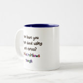 Tasse 2 Couleurs Musique arc-en-ciel (Devant gauche)