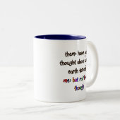 Tasse 2 Couleurs Musique arc-en-ciel (Devant droit)
