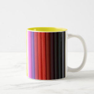 Tasse 2 Couleurs Musique arc-en-ciel