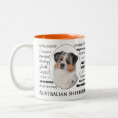 Tasse 2 Couleurs Musique Aussie Traits (Gauche)