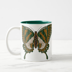 Tasse 2 Couleurs Musique autochtone Swallowtail