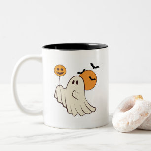 Tasse 2 Couleurs Musique avec design Halloween